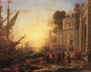 Claude Lorrain The Disembarkation of Cleopatra at Tarsus Norge oil painting reproduction